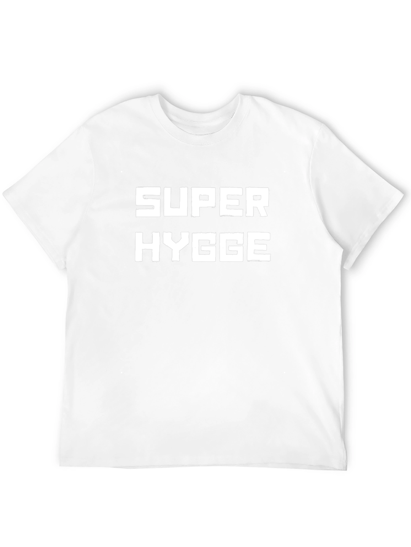 Super Hygge Graphic Tee - Black Casual T-Shirt