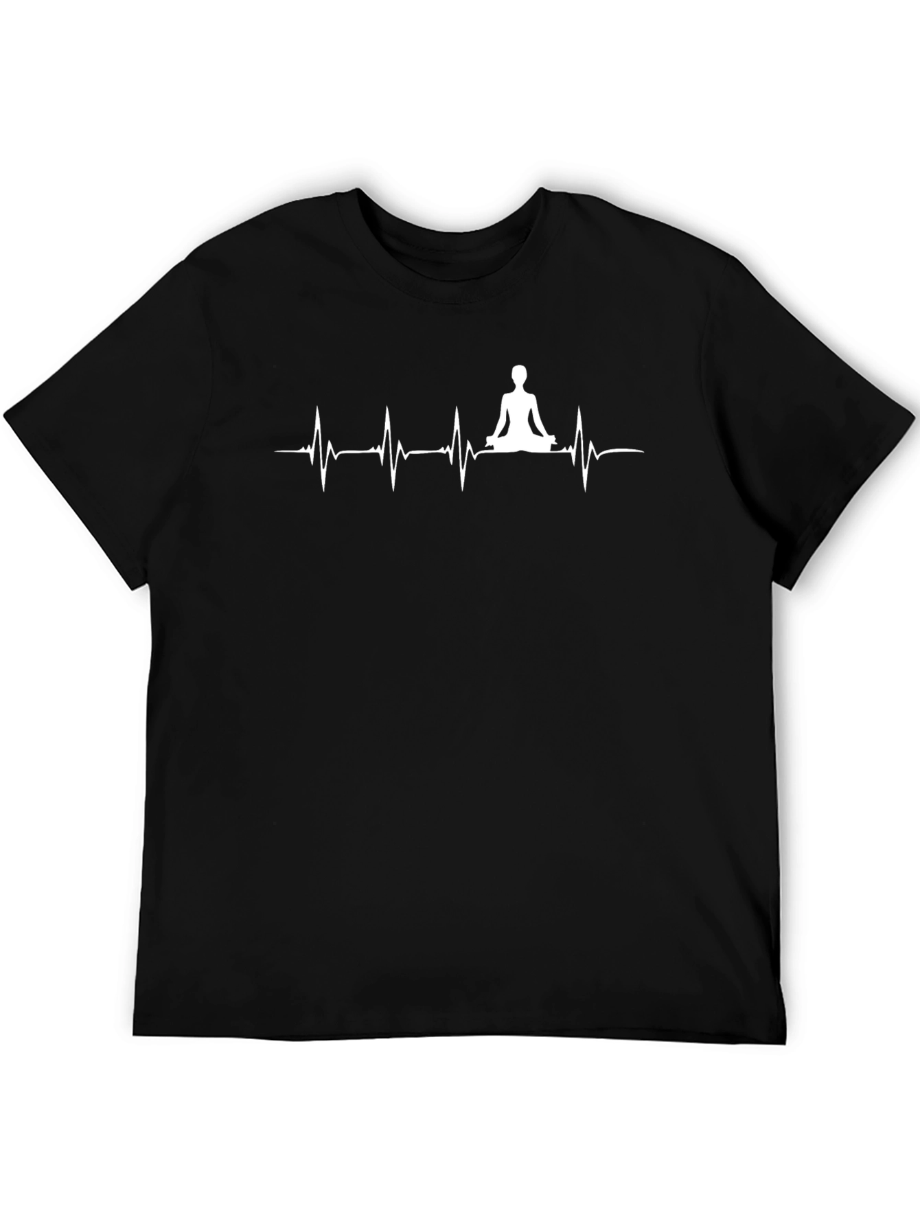 Yoga Heartbeat Tee - Meditate in Style