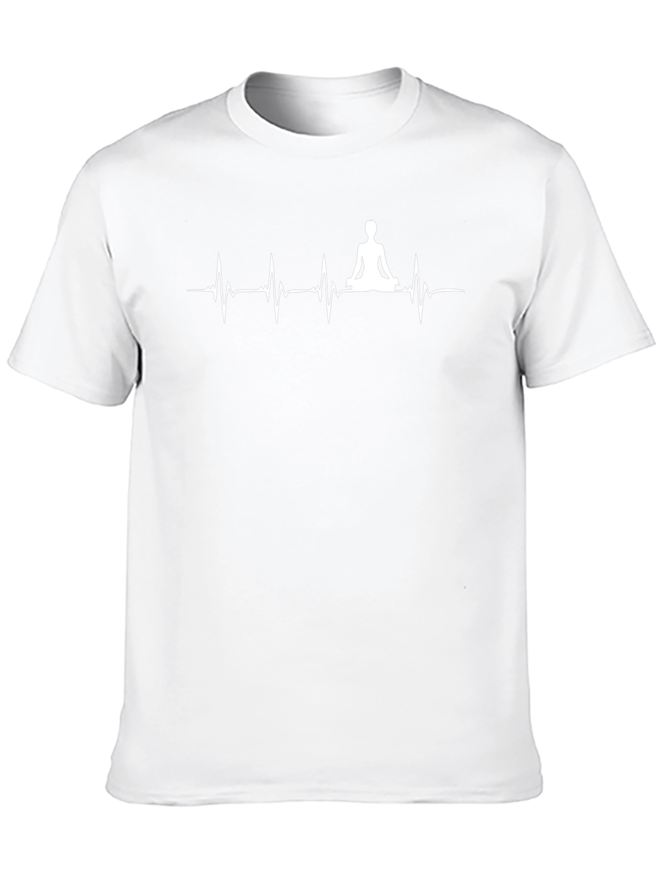 Yoga Heartbeat Tee - Meditate in Style