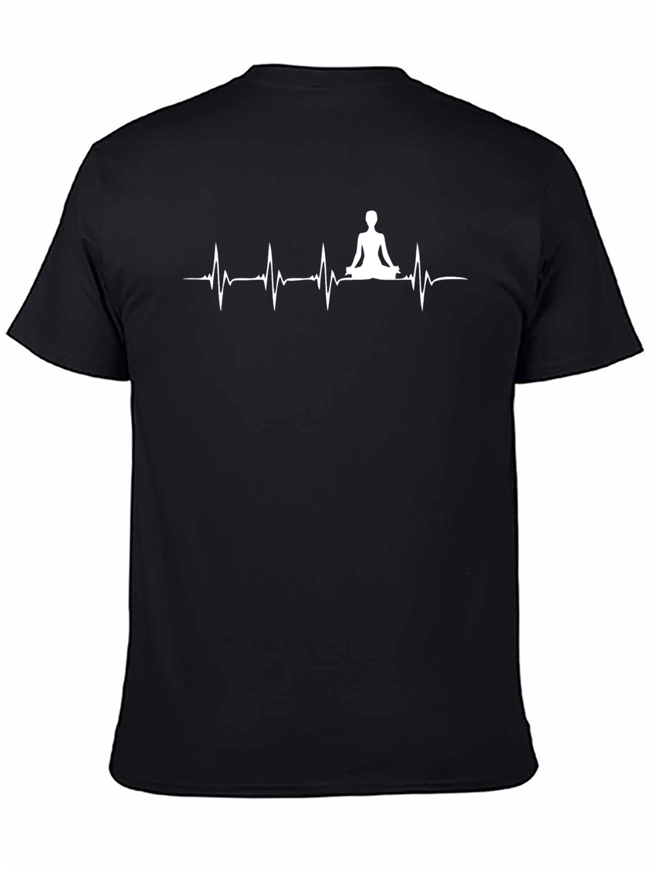 Yoga Heartbeat Tee - Meditate in Style