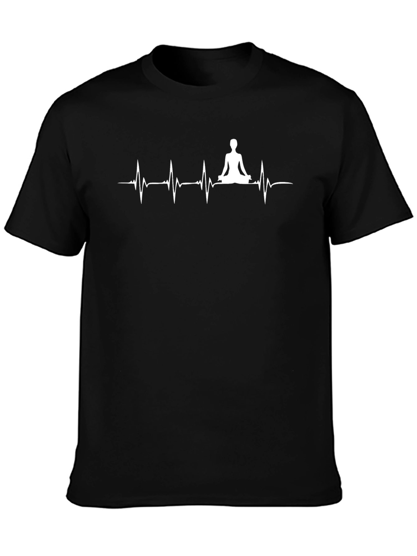 Yoga Heartbeat Tee - Meditate in Style