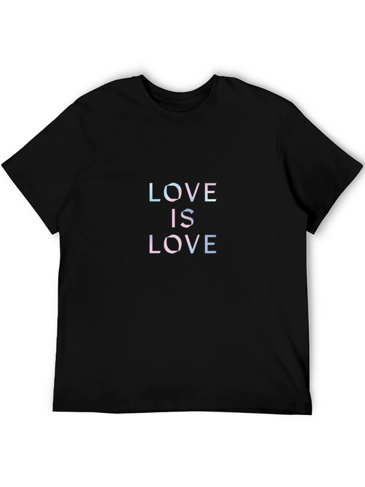 Love is Love Graphic Tee - Black