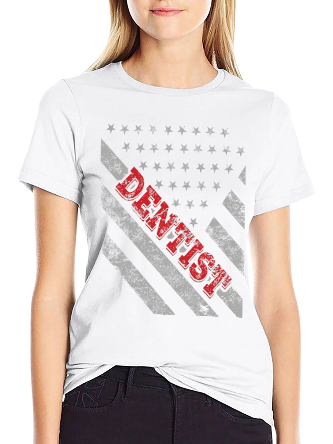Dentist American Flag T-Shirt