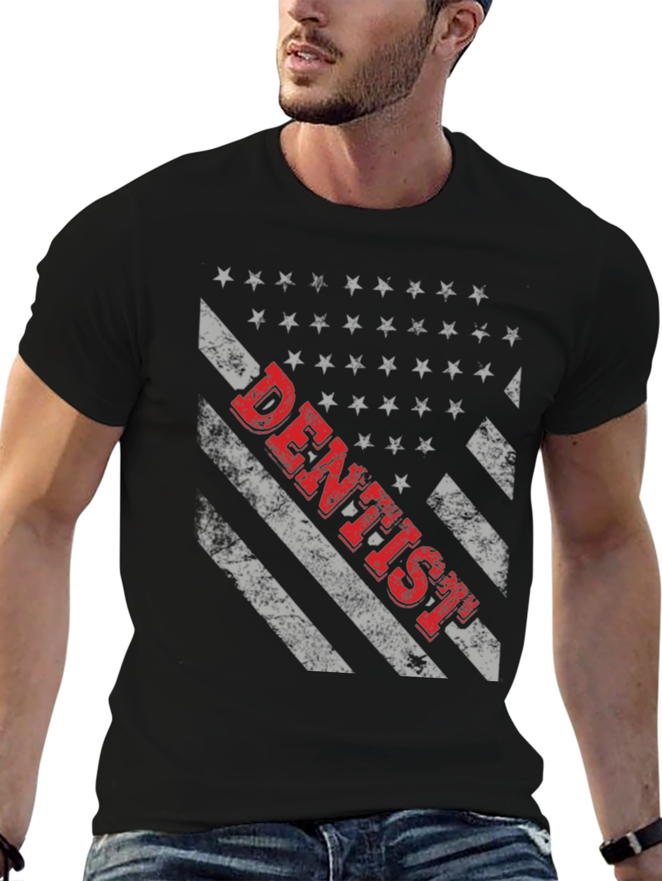 Dentist American Flag T-Shirt