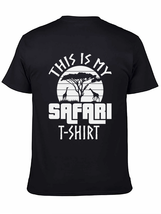 Safari T-Shirt | Giraffe Lover Tee | Africa Trip Shirt