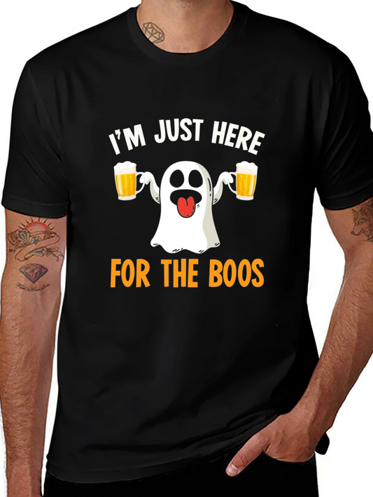 Im Just Here for the Boos Halloween T-Shirt