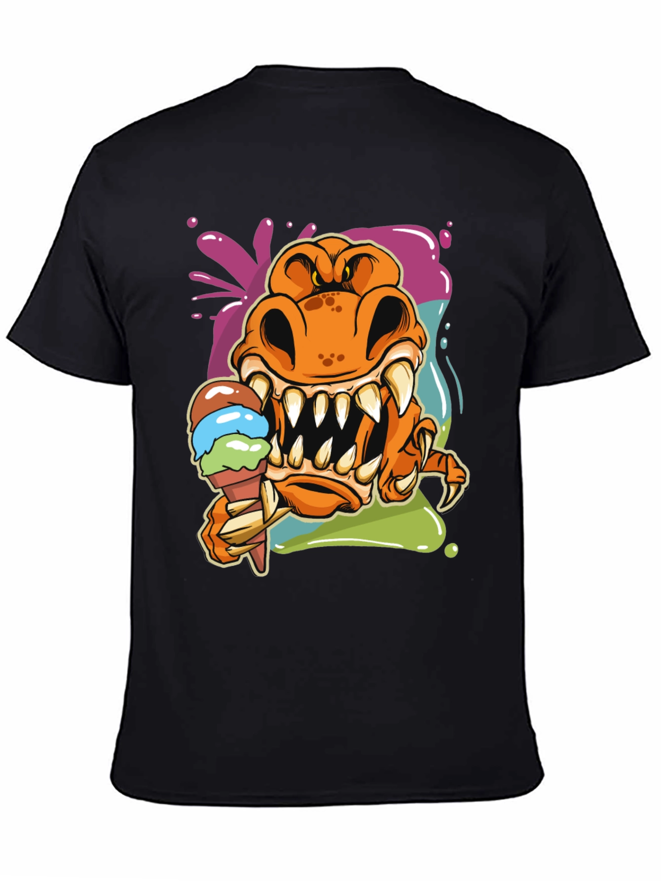 Monster Ice Cream Graphic Tee