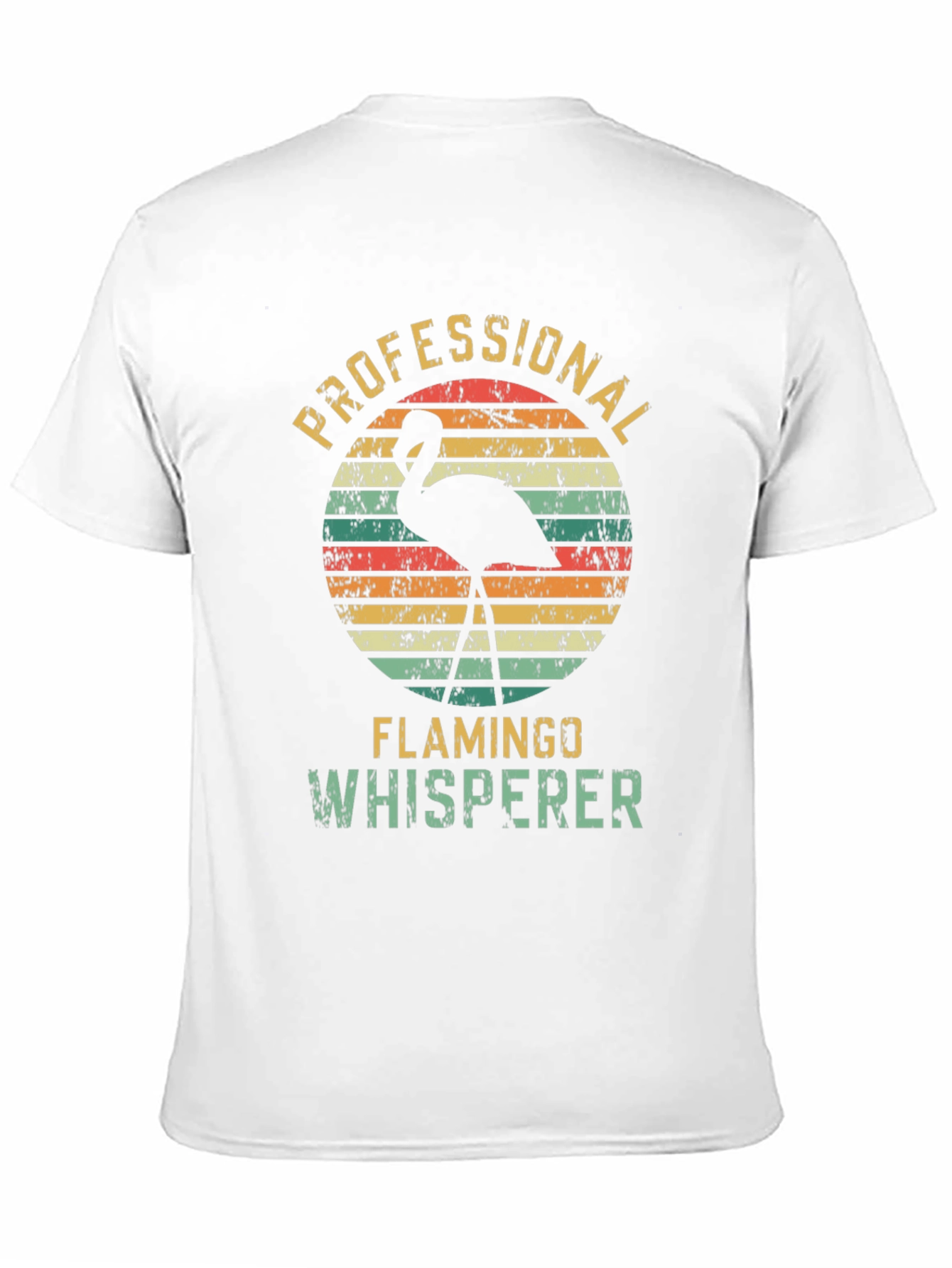 Professional Flamingo Whisperer Graphic T-Shirt