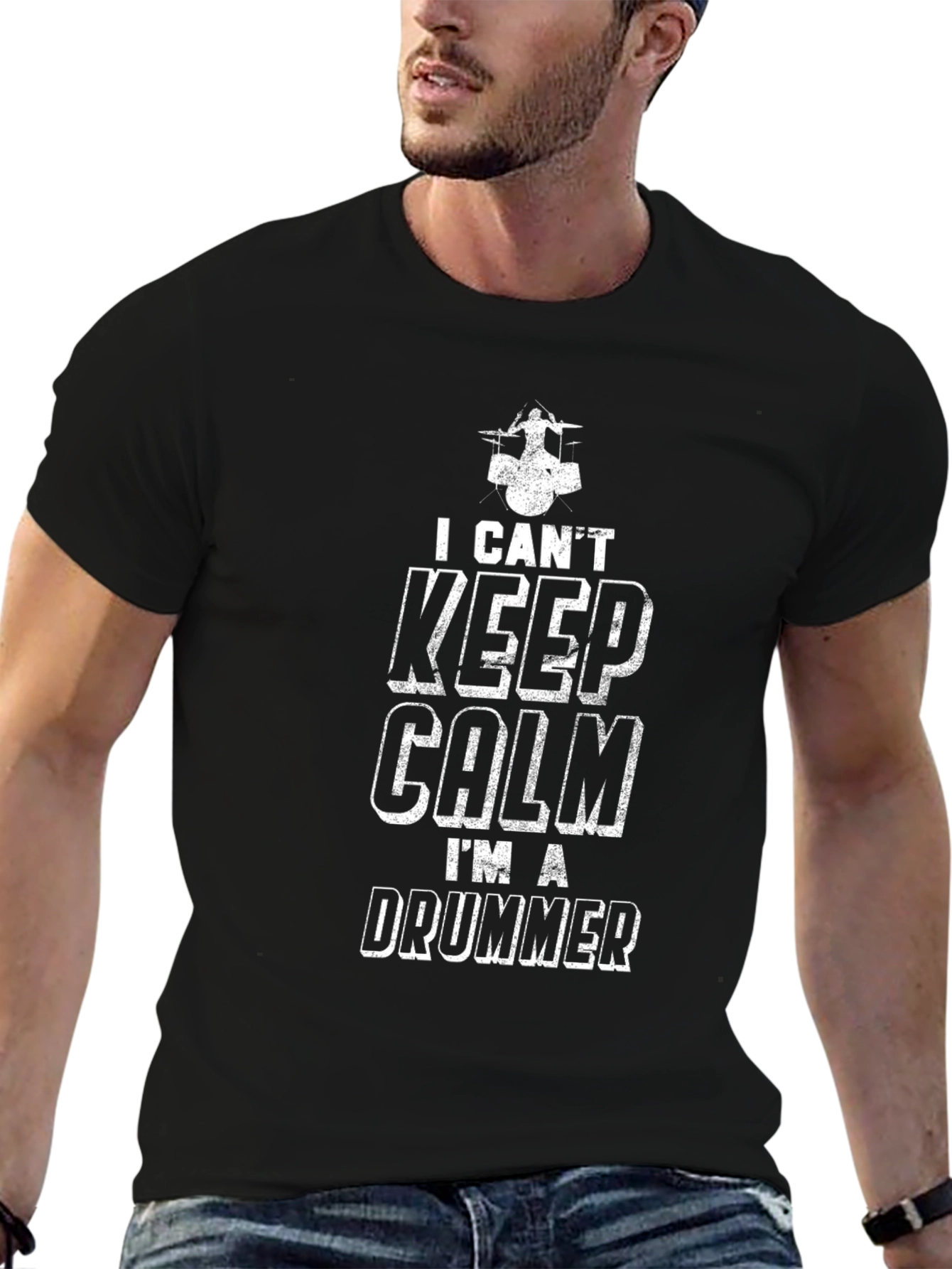 I Cant Keep Calm Drummer T-Shirt