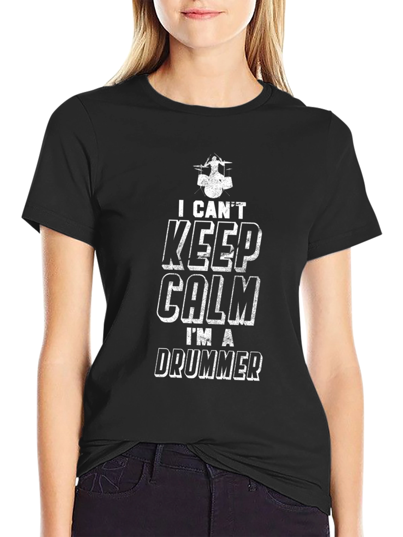 I Cant Keep Calm Drummer T-Shirt