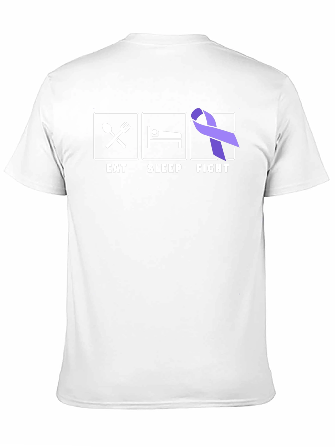 Eat Sleep Fight Awareness T-Shirt