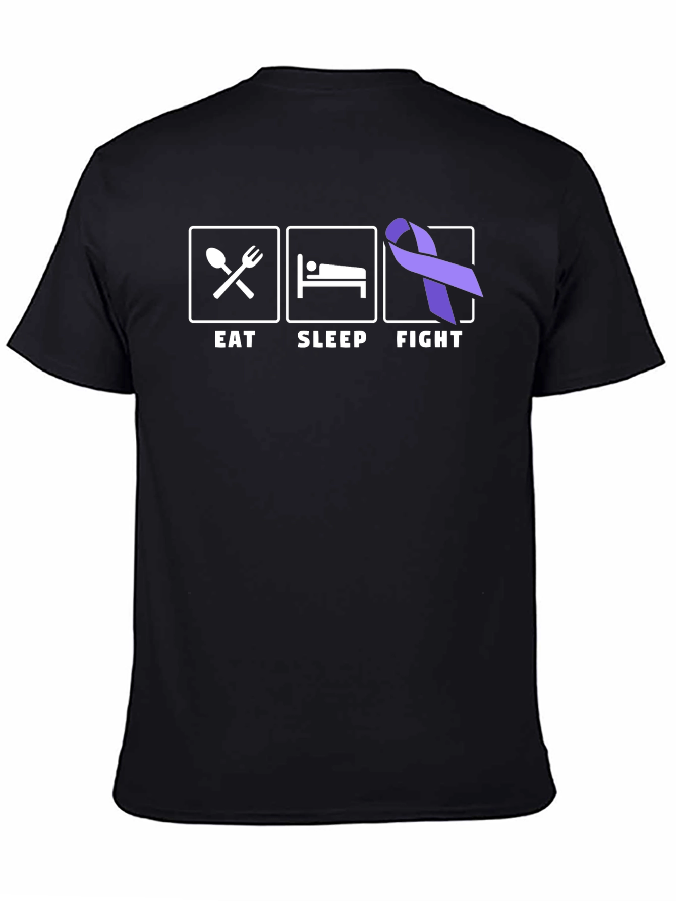 Eat Sleep Fight Awareness T-Shirt