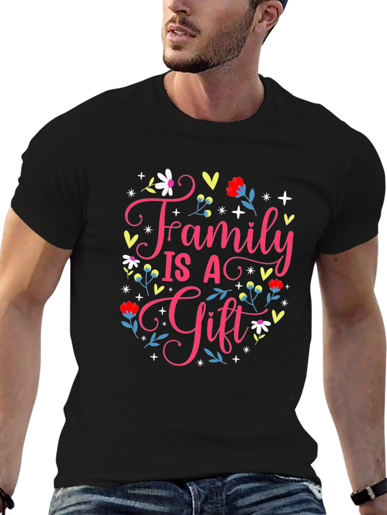 Family is a Gift Graphic T-Shirt