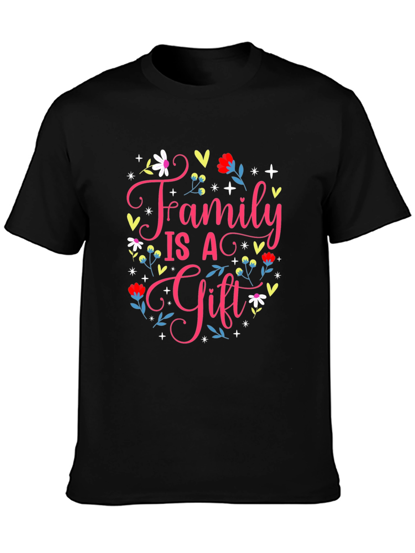 Family is a Gift Graphic T-Shirt