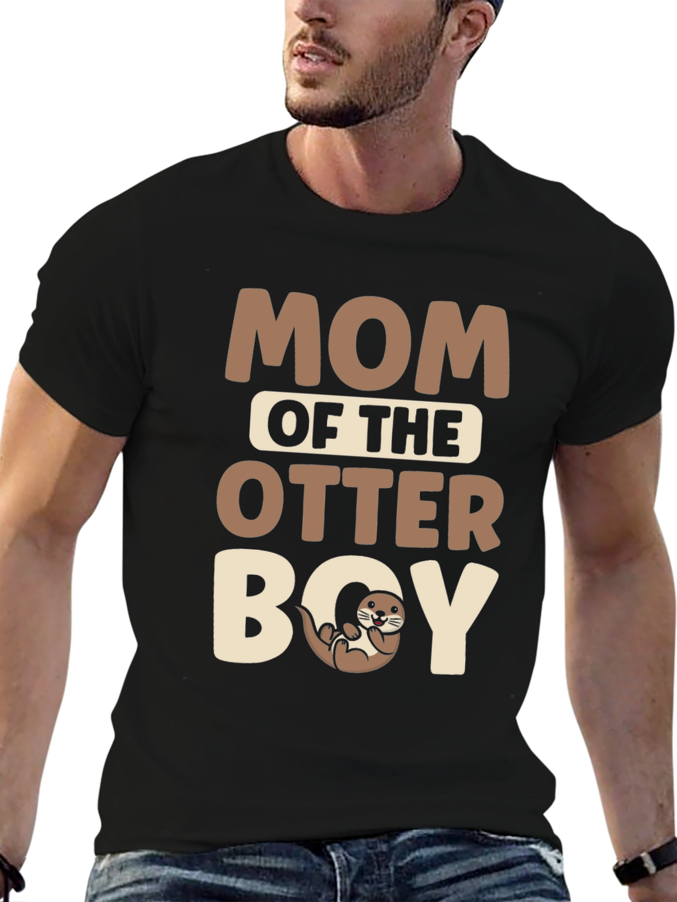 Mom of the Otter Boy T-Shirt