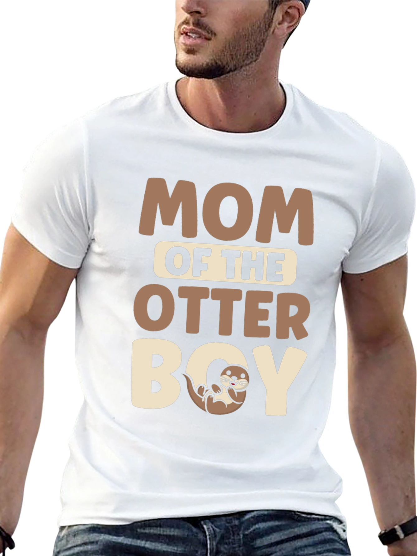 Mom of the Otter Boy T-Shirt