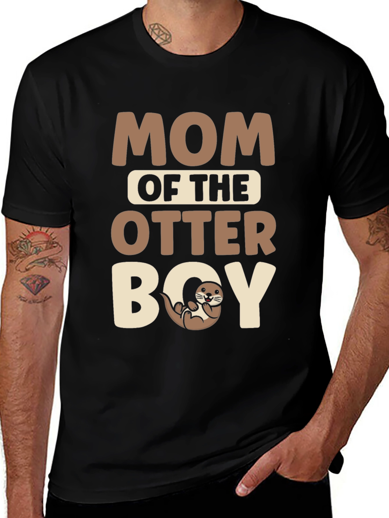 Mom of the Otter Boy T-Shirt