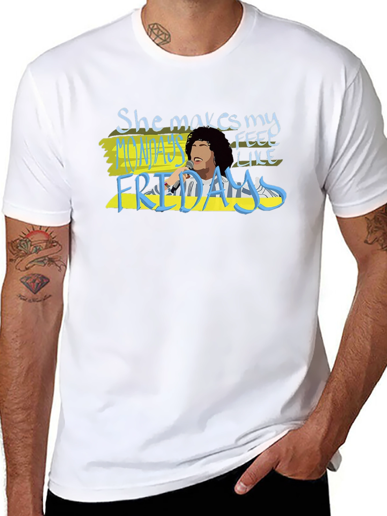 She Makes Mondays Feel Like Fridays T-Shirt