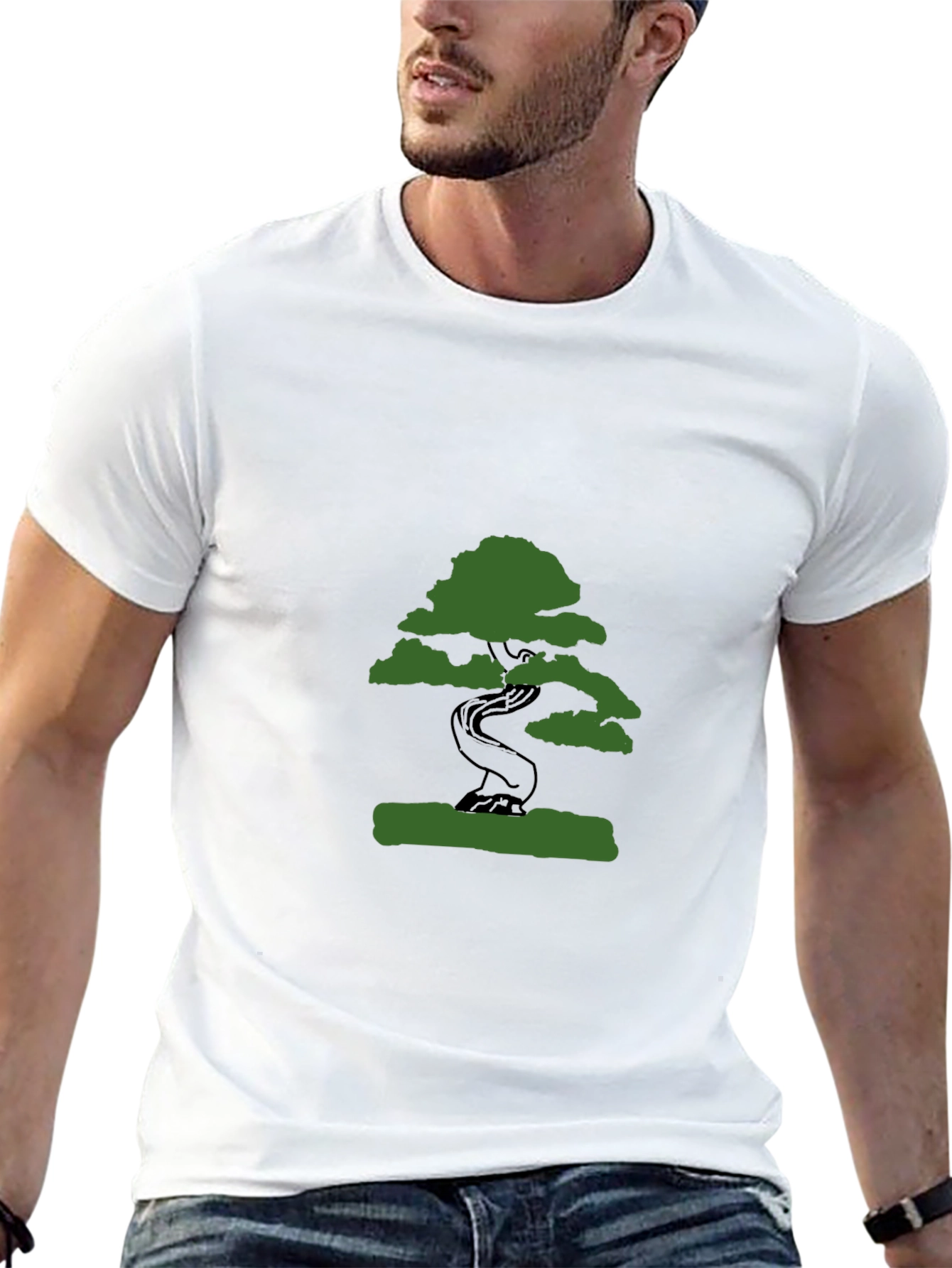 Bonsai Tree Graphic T-Shirt - Stylish and Unique