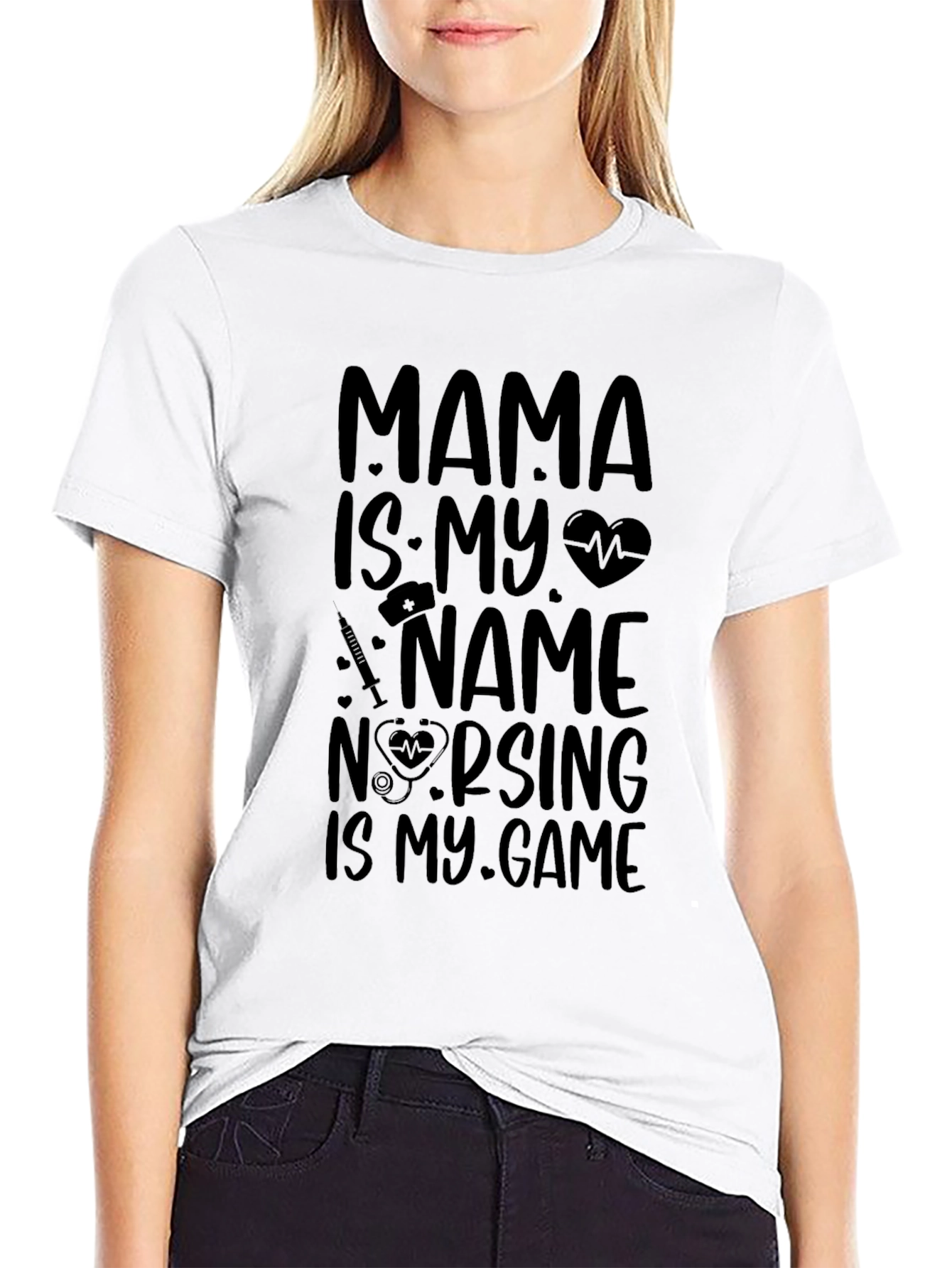 Mama Nursing Game T-Shirt