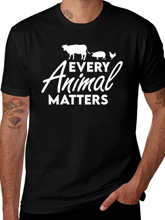 Every Animal Matters Graphic Tee Vegan Shirt