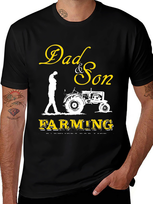 Dad & Son Farming T-Shirt