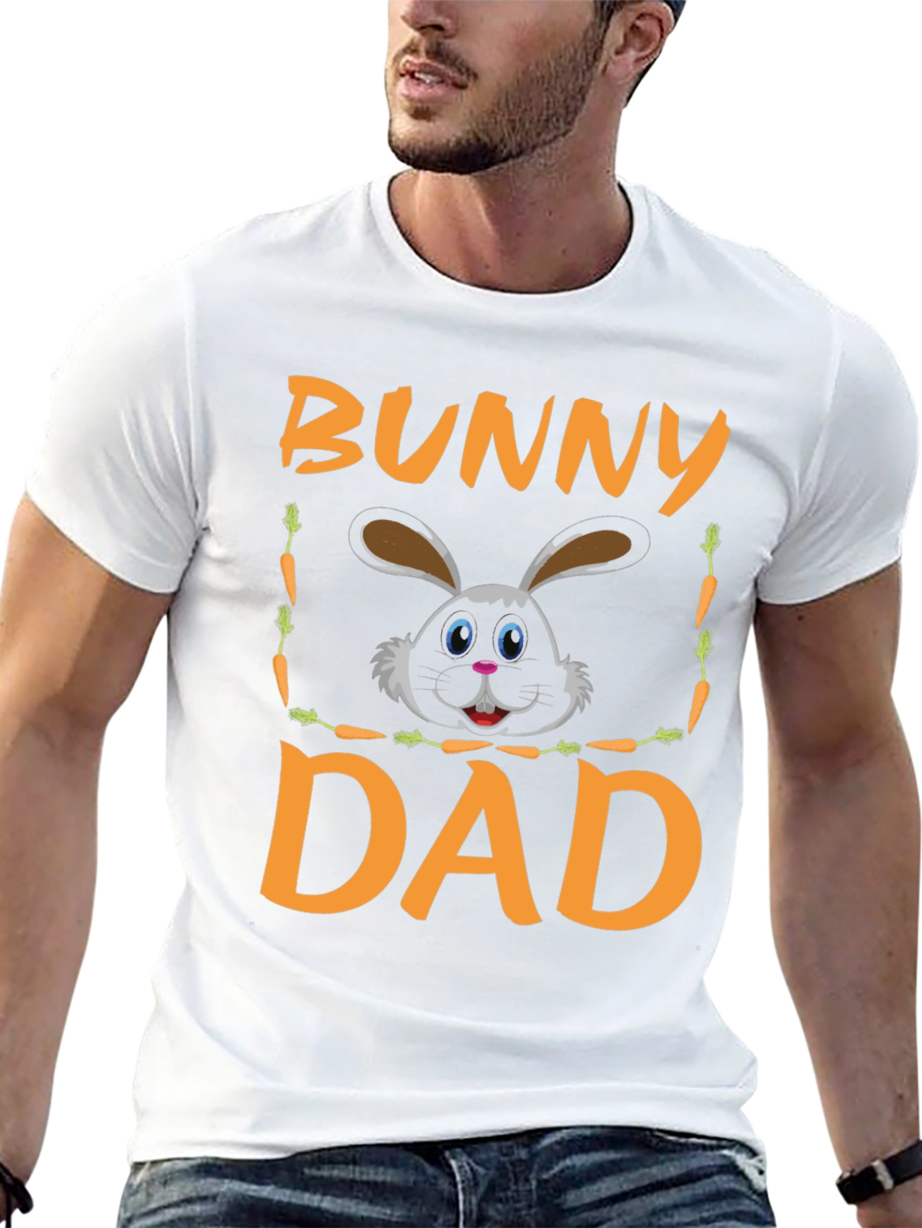 Bunny Dad T-Shirt - Easter Holiday Apparel