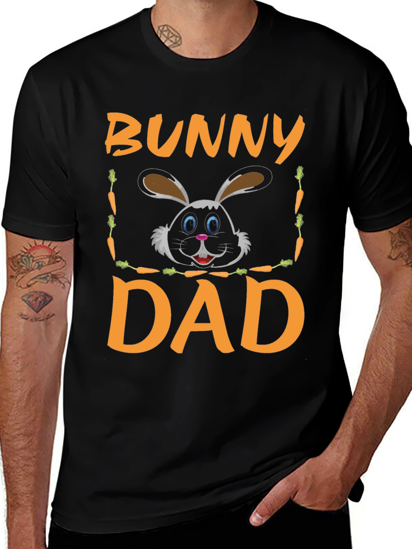 Bunny Dad T-Shirt - Easter Holiday Apparel