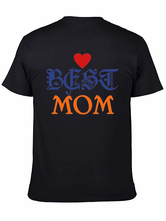 Best Mom T-Shirt - Heart Design
