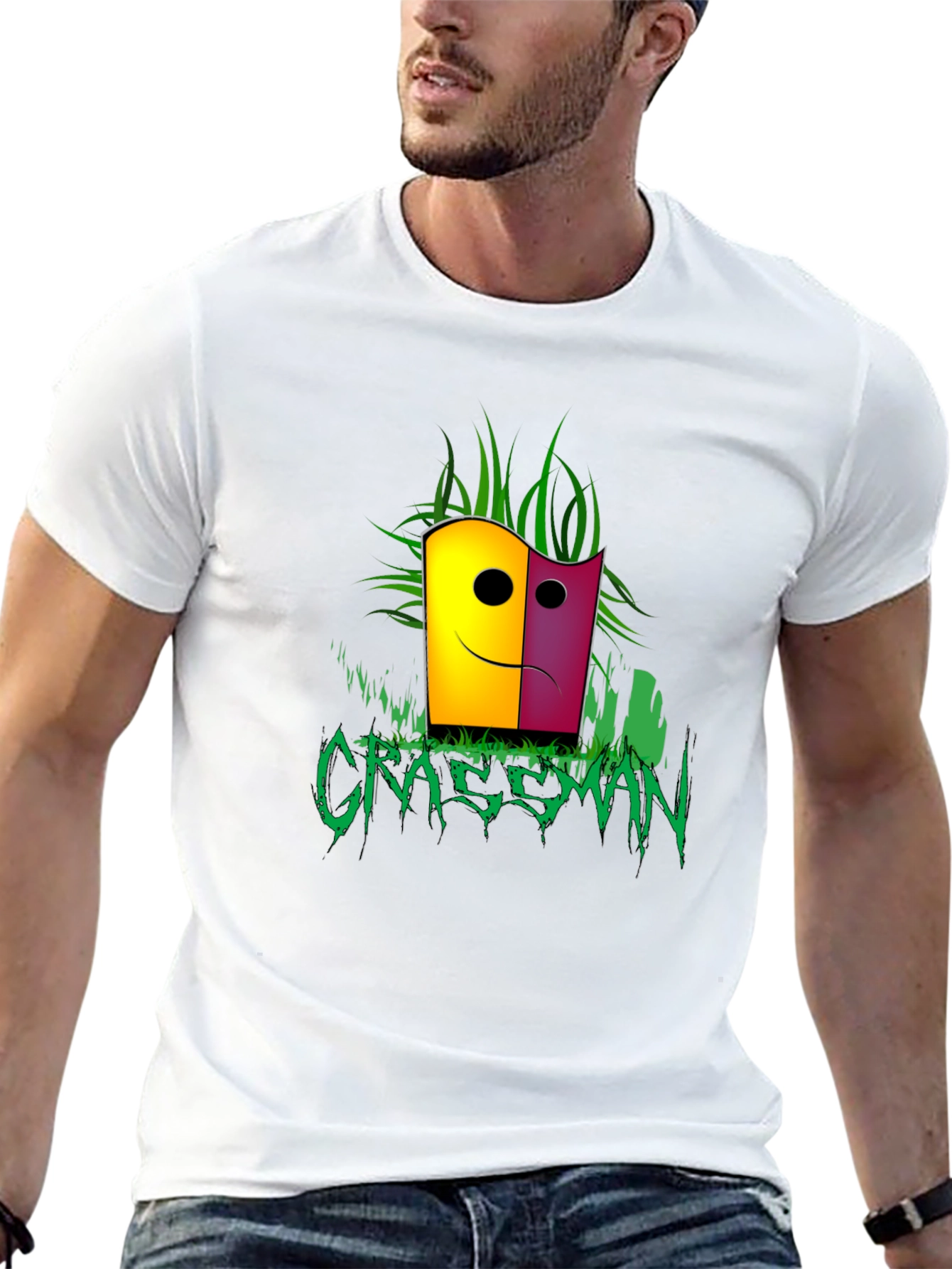 Graceman Black Graphic Tee