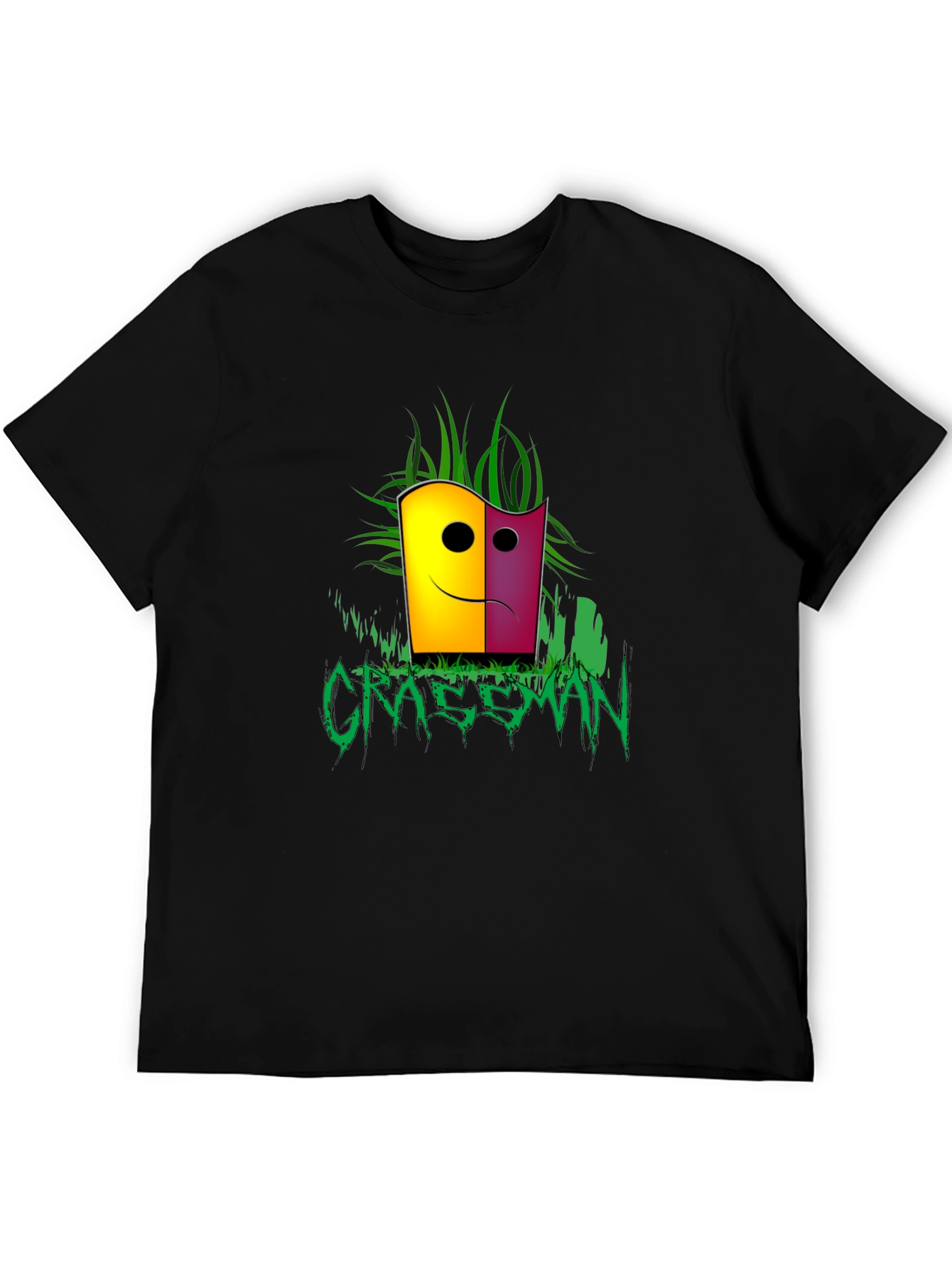 Graceman Black Graphic Tee