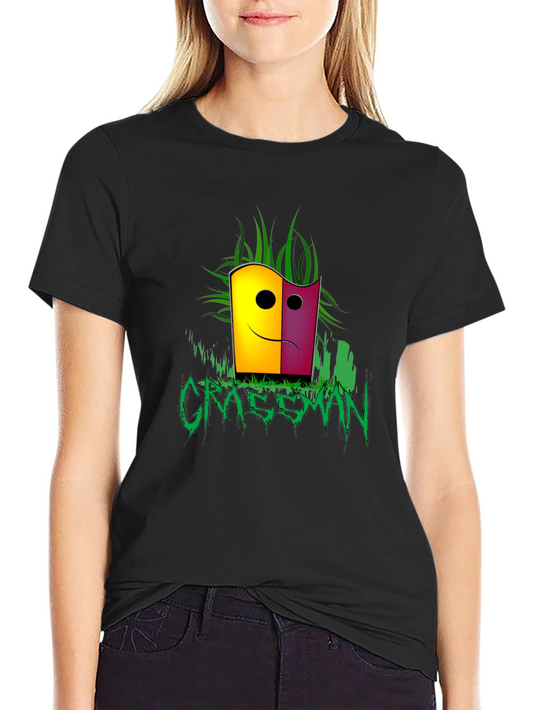 Graceman Black Graphic Tee