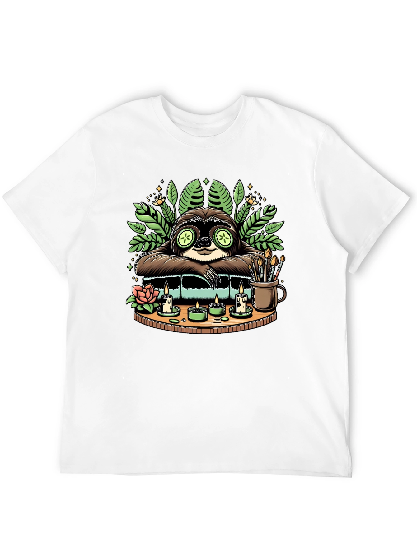 Relaxing Sloth Spa T-Shirt