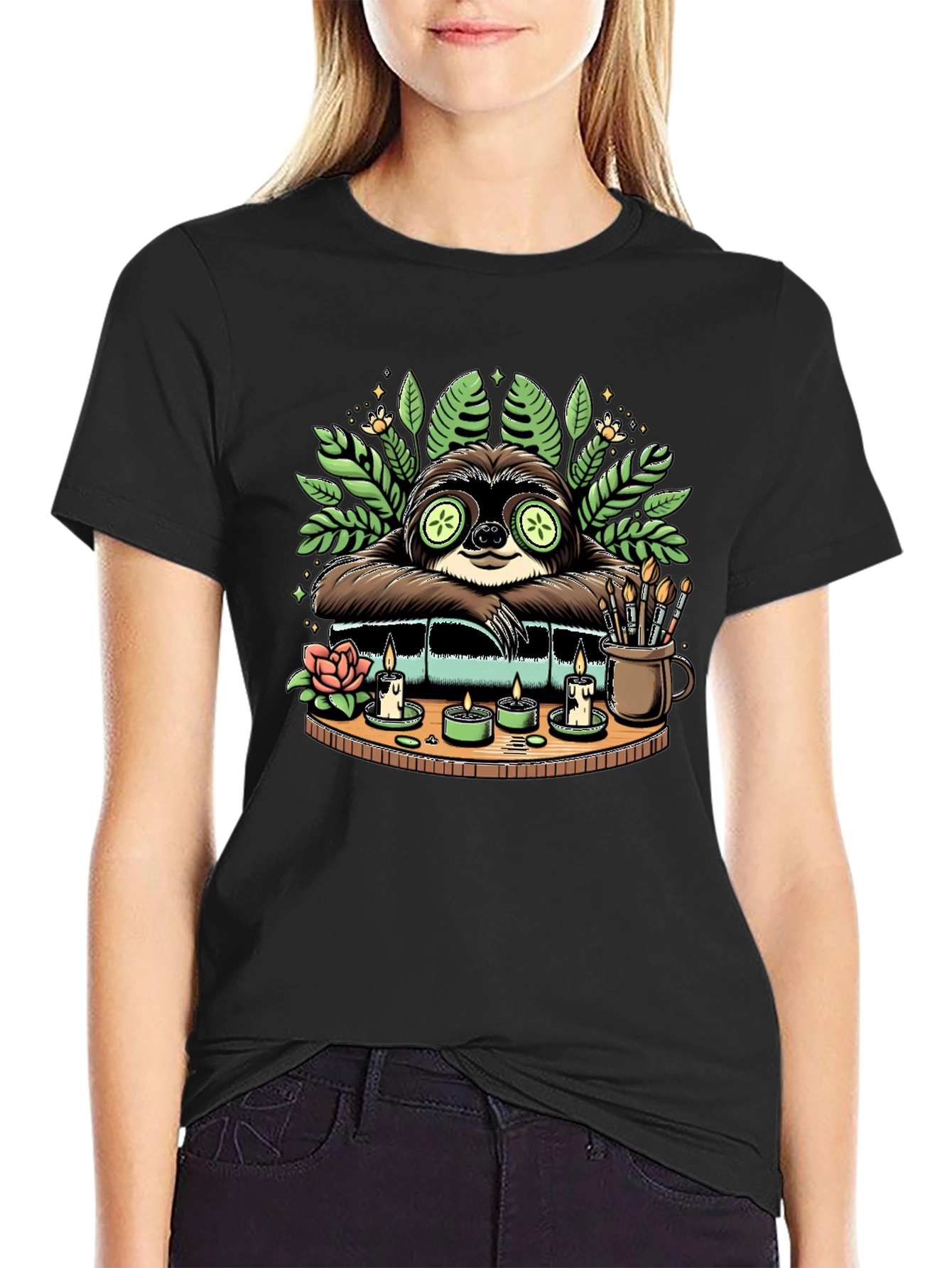 Relaxing Sloth Spa T-Shirt