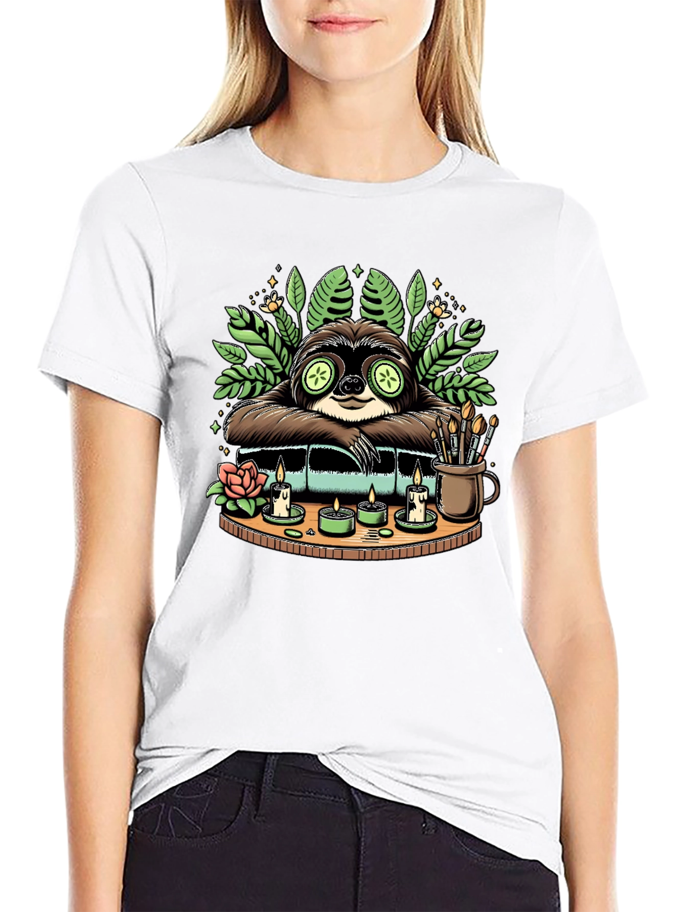 Relaxing Sloth Spa T-Shirt