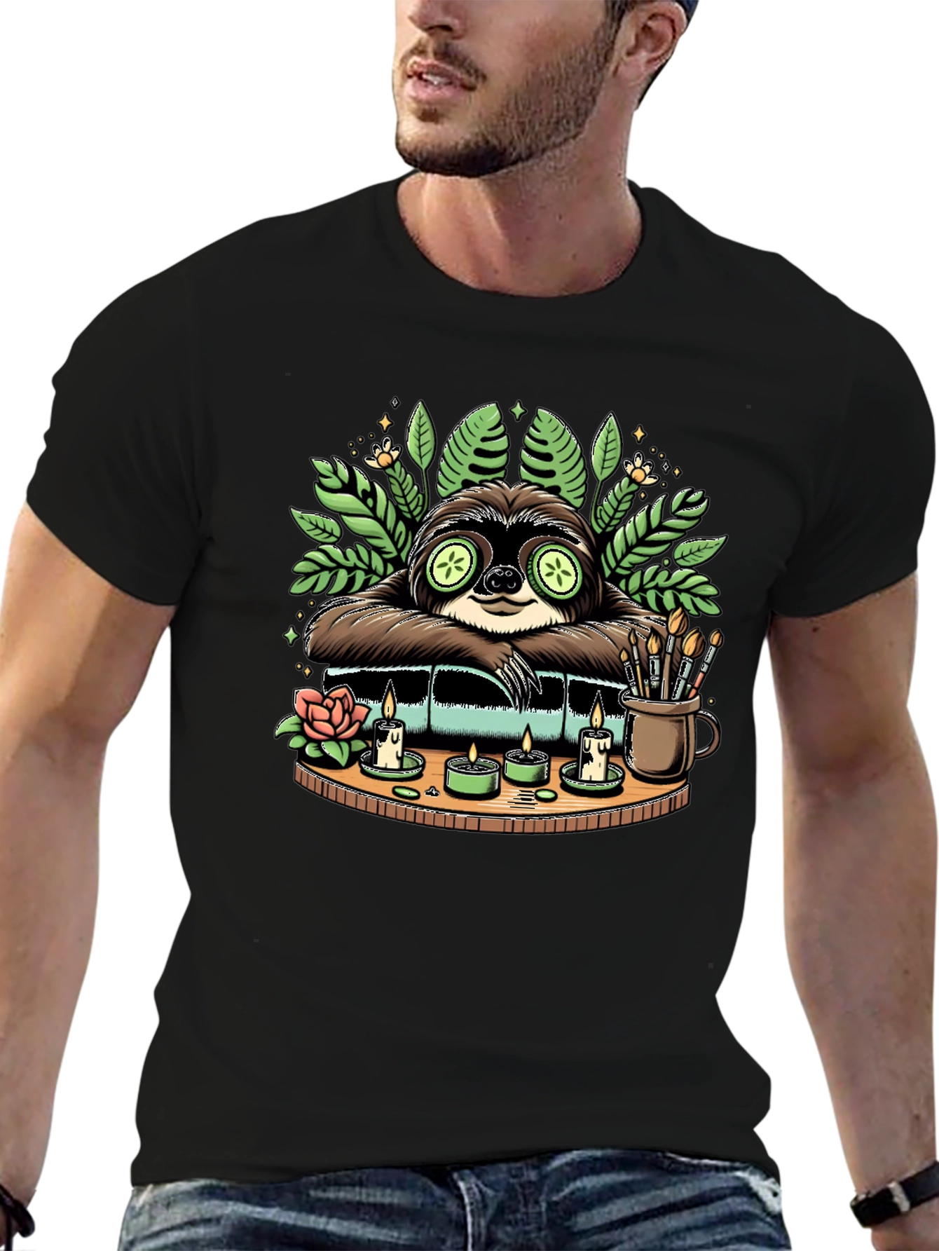 Relaxing Sloth Spa T-Shirt