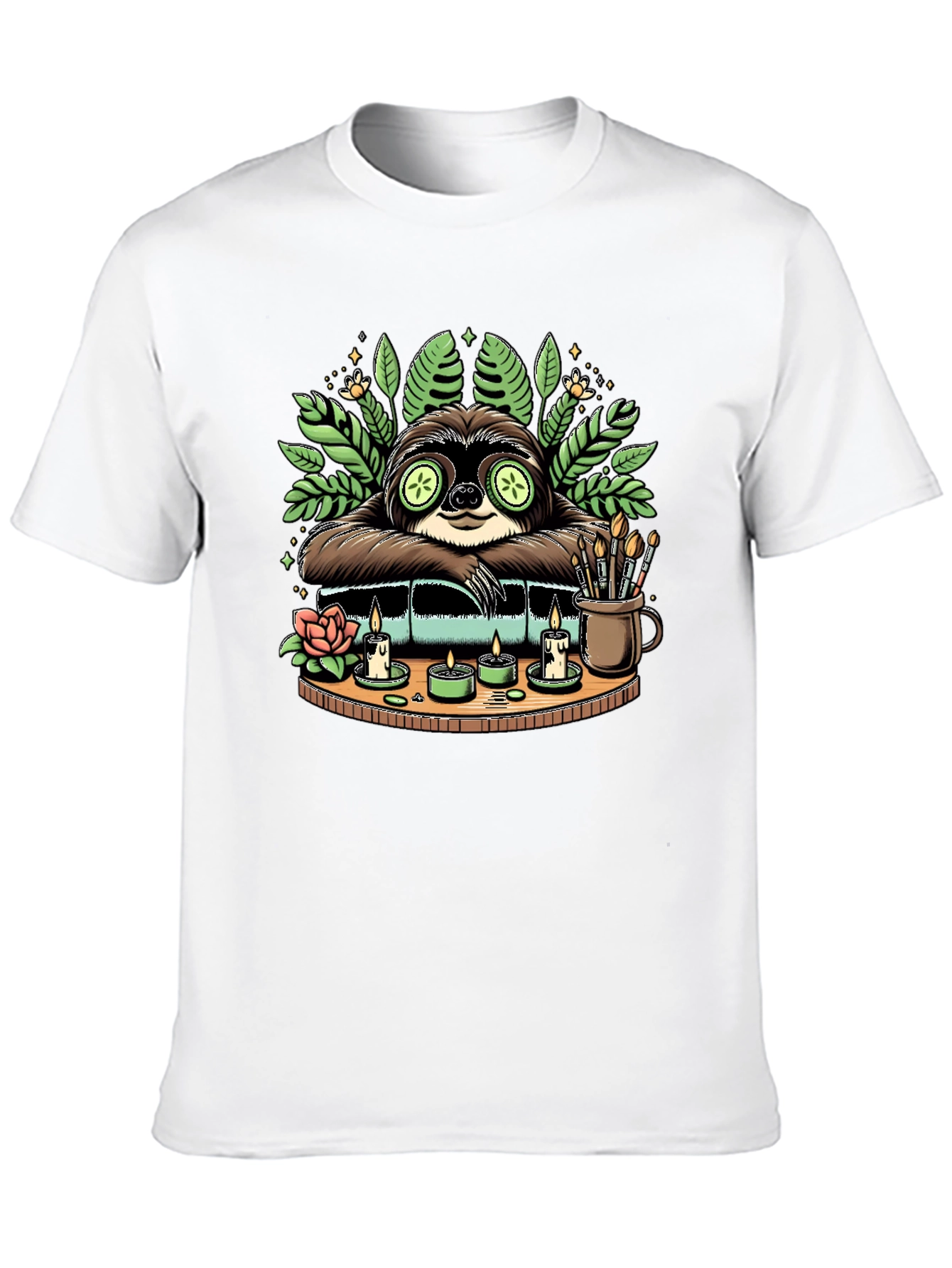 Relaxing Sloth Spa T-Shirt