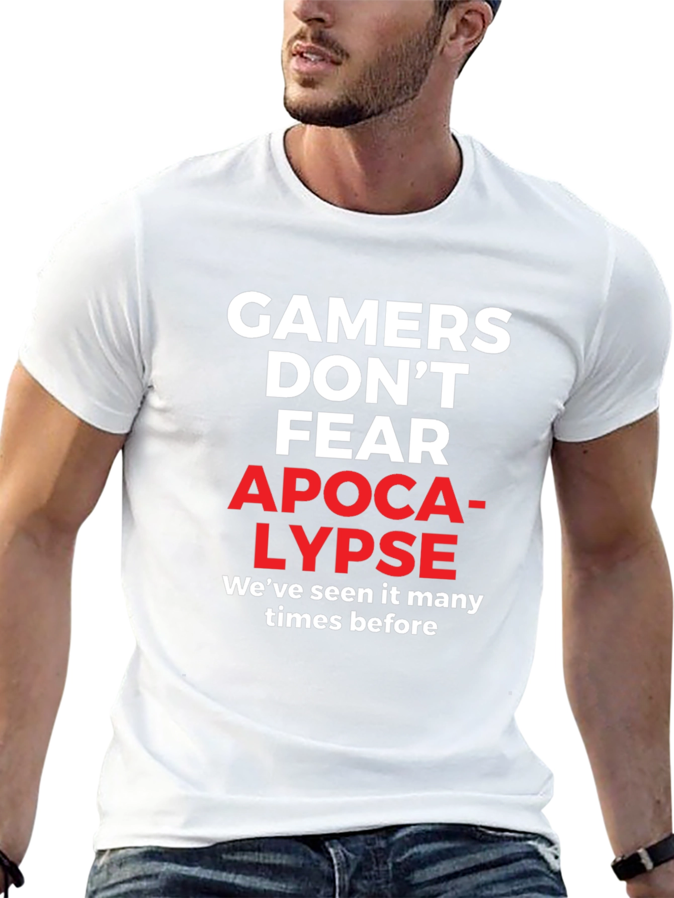 Gamers Dont Fear Apocalypse T-Shirt