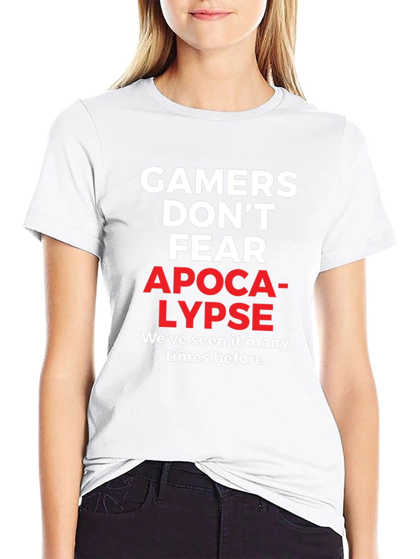Gamers Dont Fear Apocalypse T-Shirt
