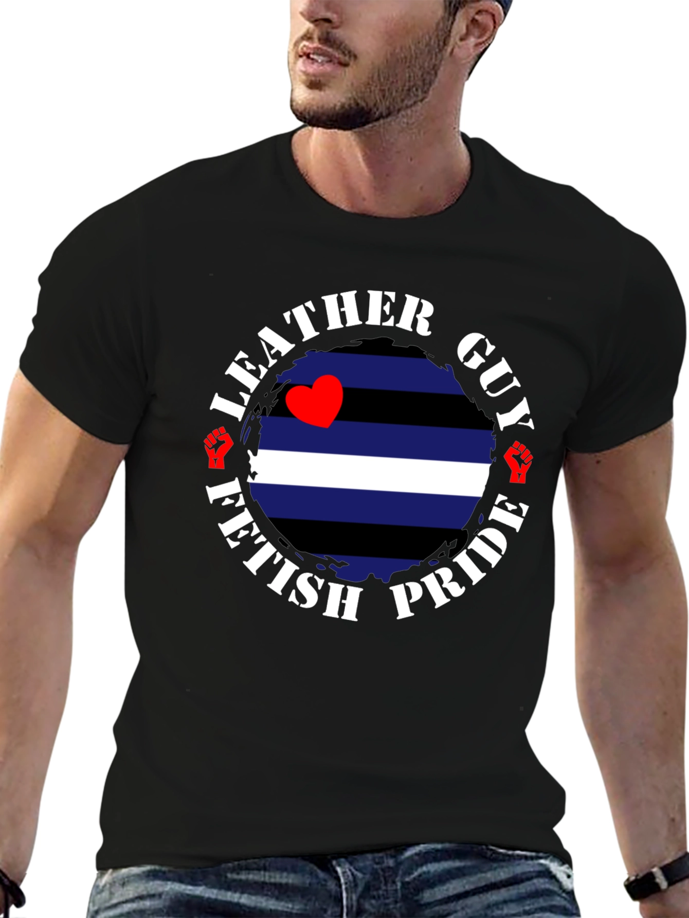 Leather Guy Fetish Pride T-Shirt