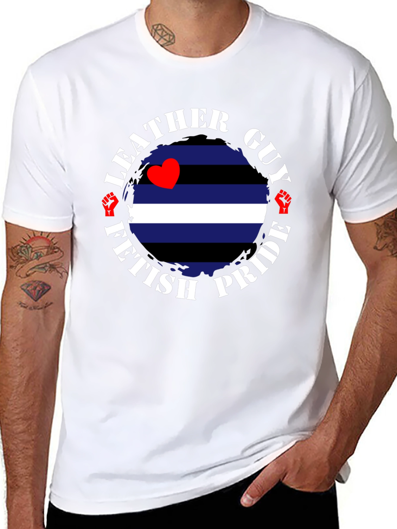Leather Guy Fetish Pride T-Shirt