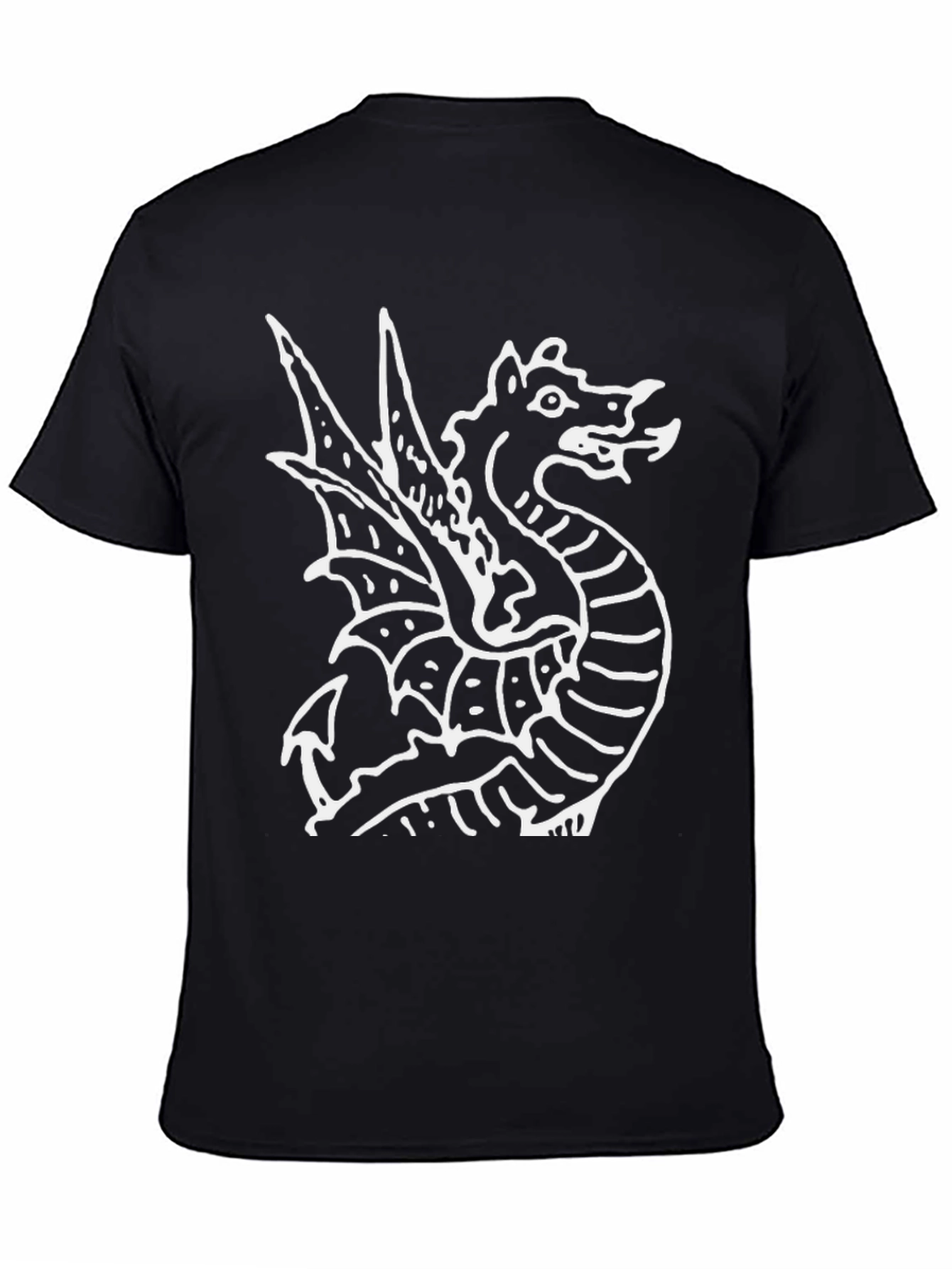 Dragon Graphic Black T-Shirt