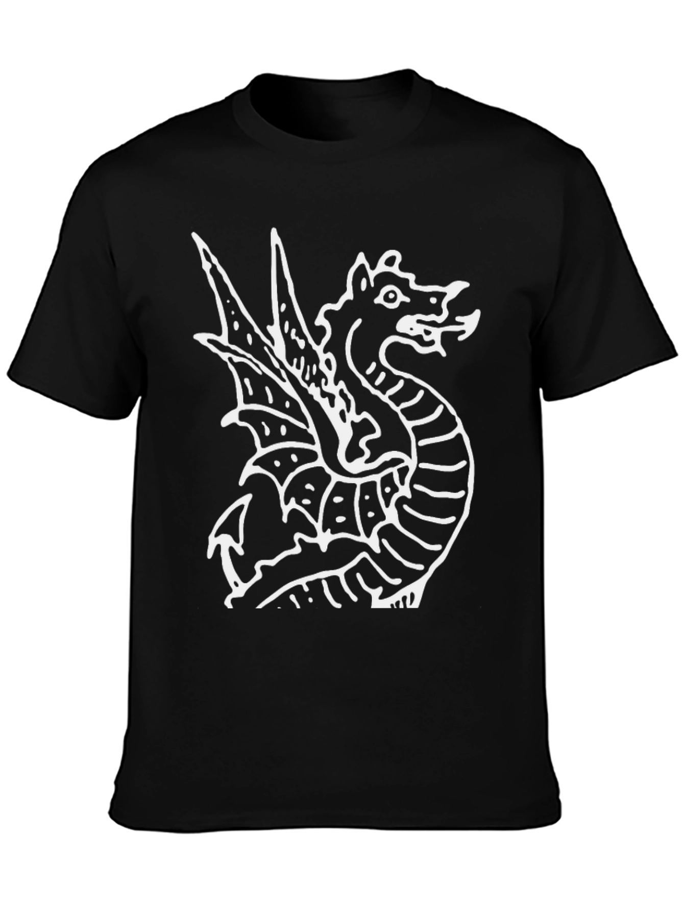 Dragon Graphic Black T-Shirt