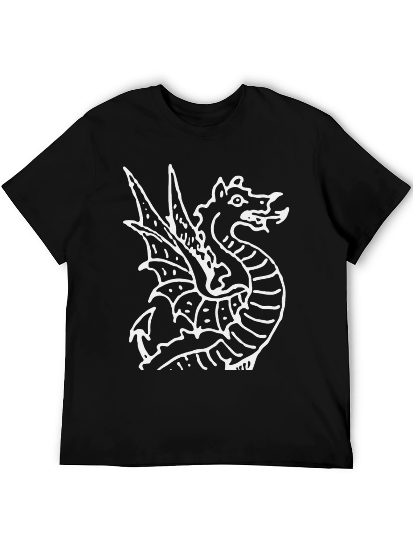 Dragon Graphic Black T-Shirt