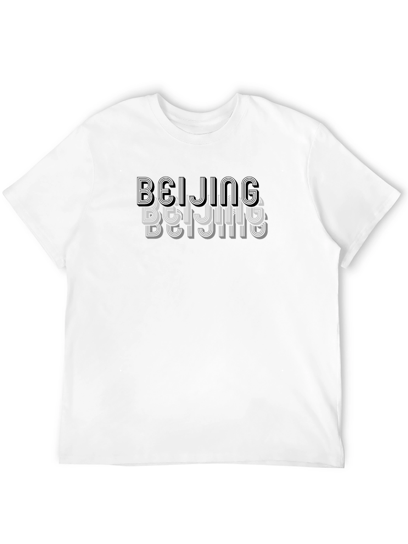 Beijing Graphic Tee - Modern Style
