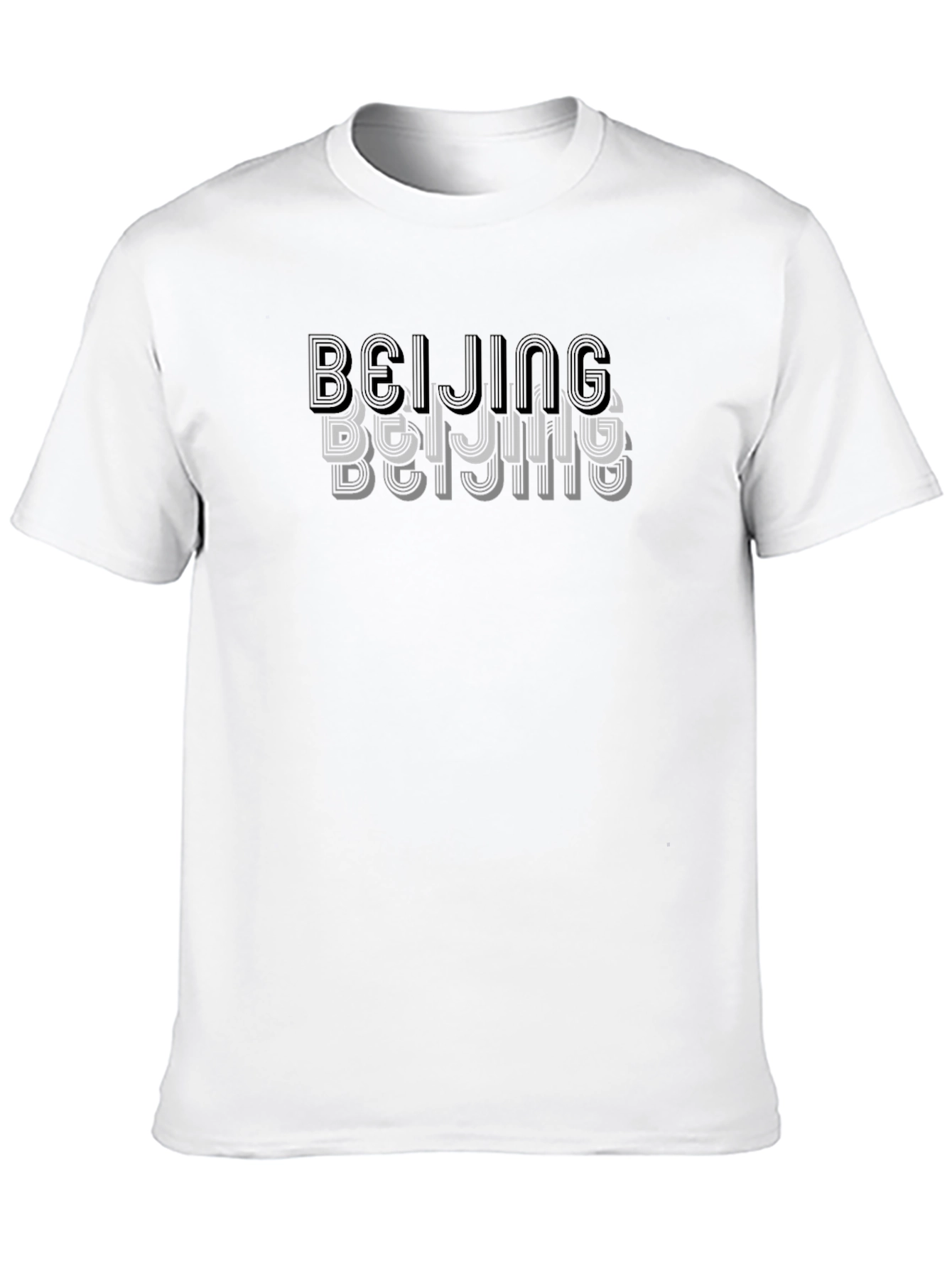Beijing Graphic Tee - Modern Style