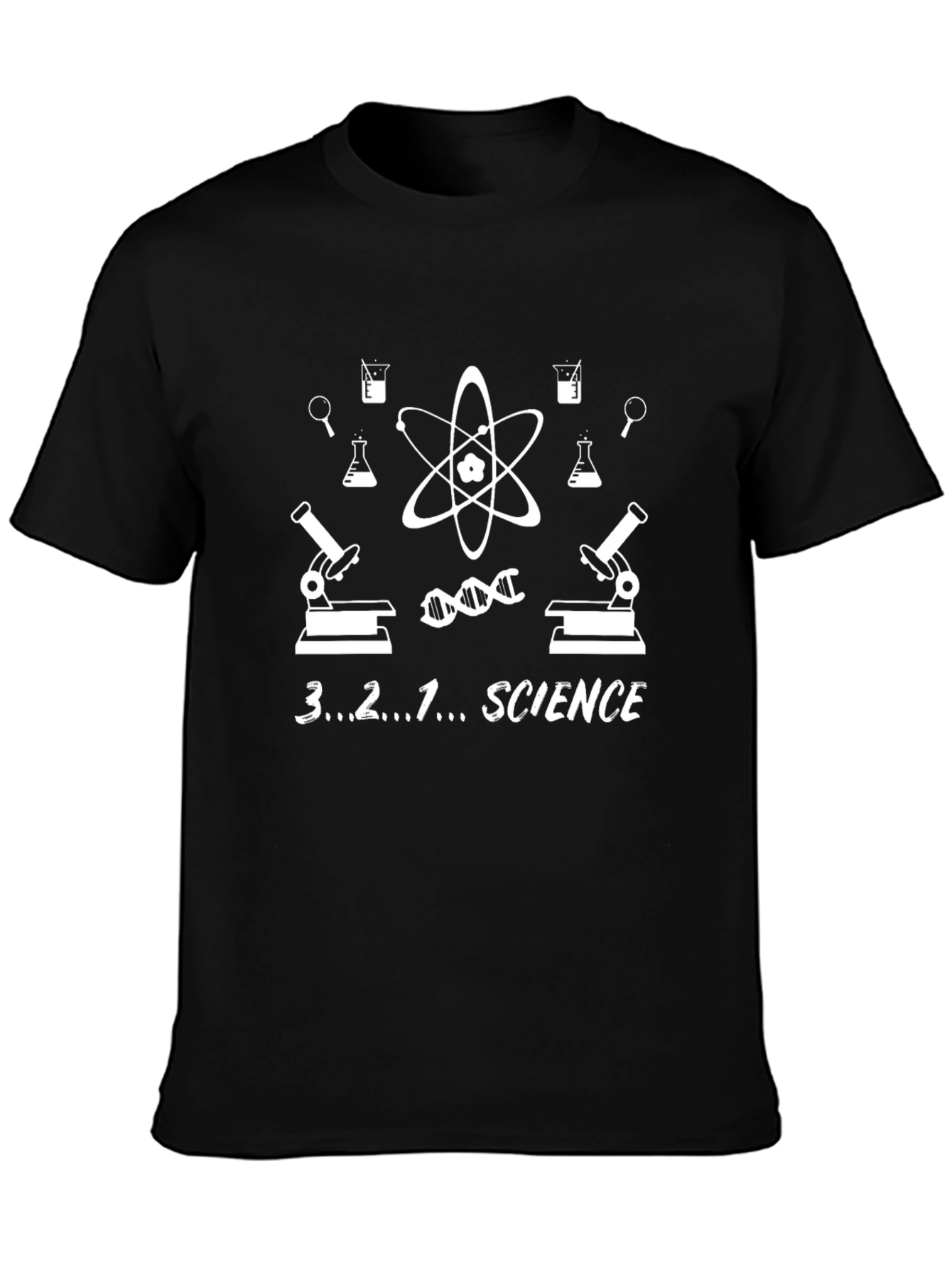 Science T-Shirt - Geeky Atom Design