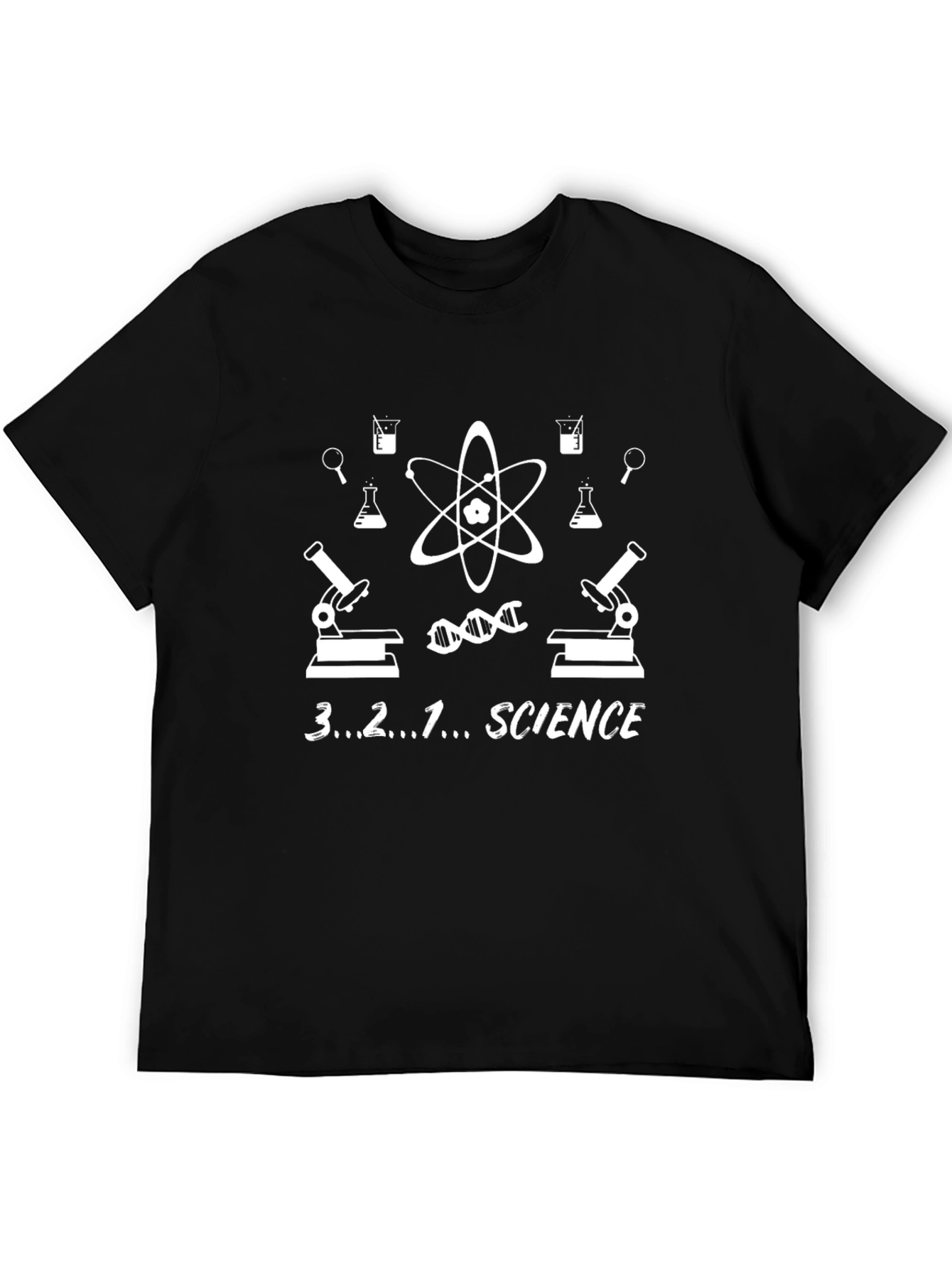 Science T-Shirt - Geeky Atom Design