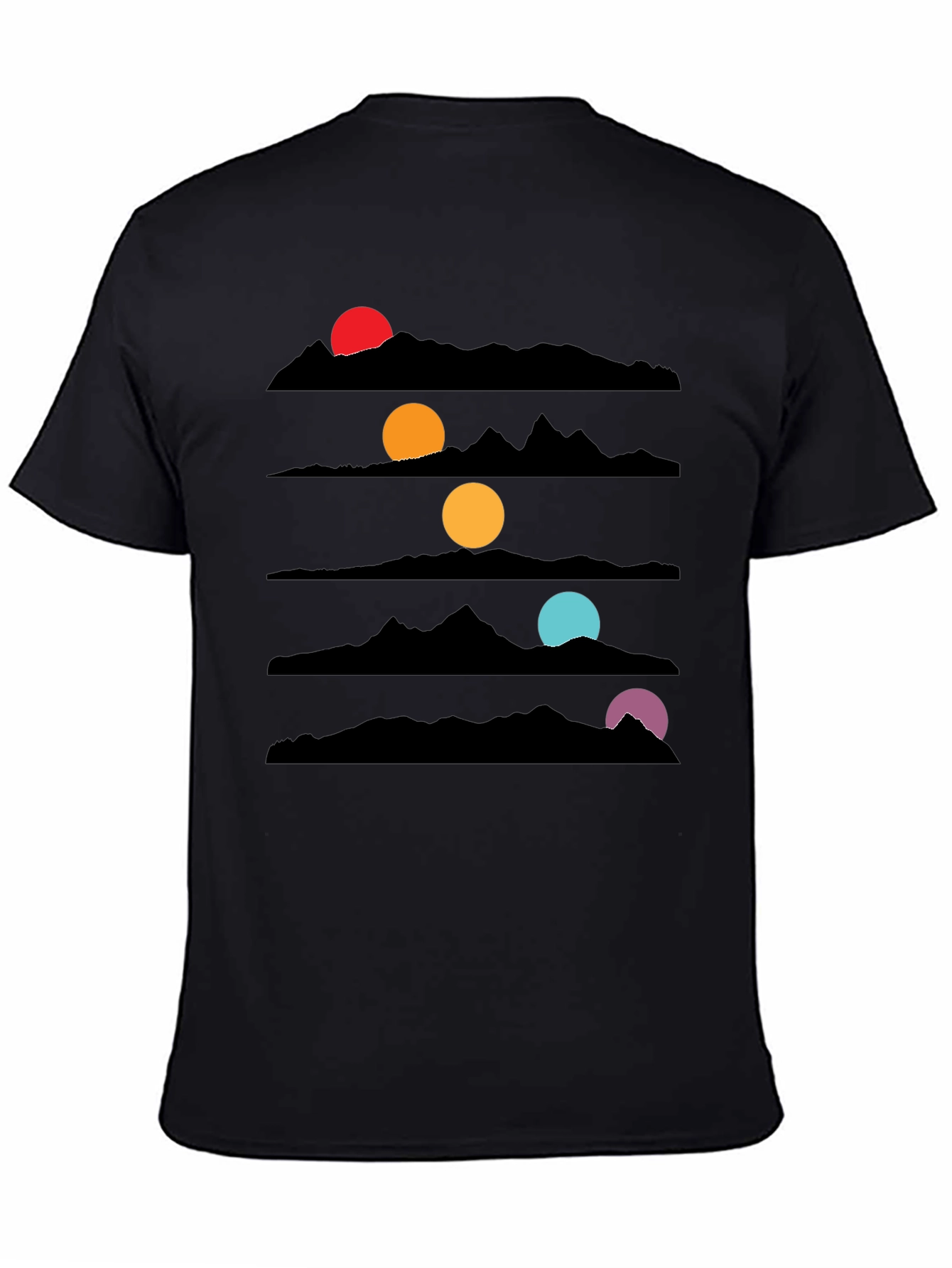 Sunset Mountainscape Graphic Tee