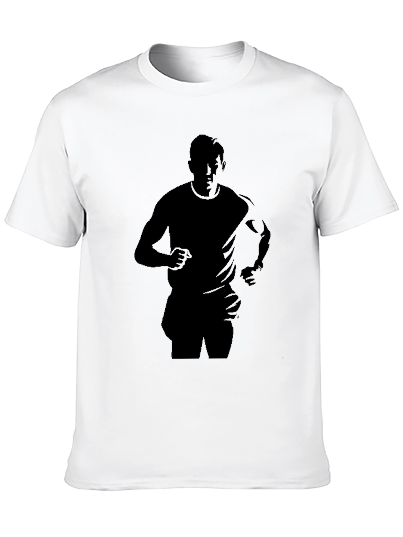 Silhouette Runner Black T-Shirt